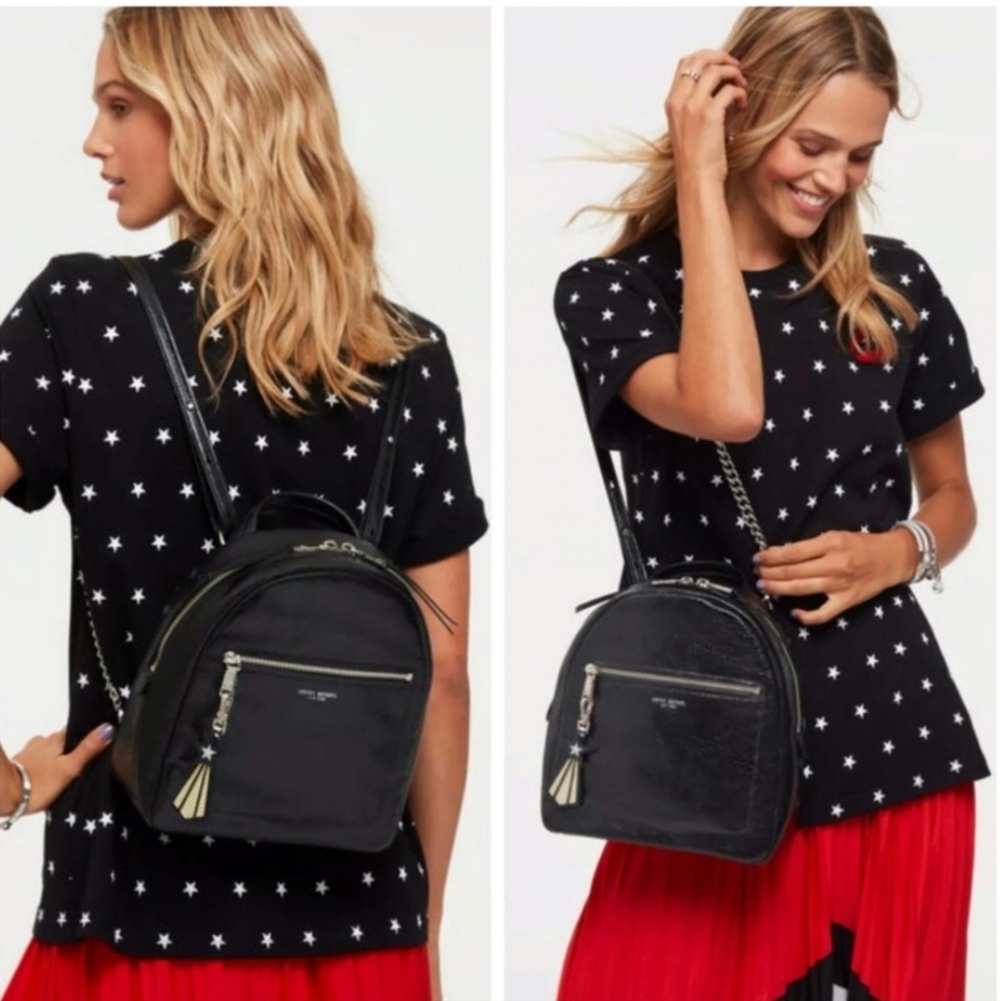 Henri Bendel About Town Shimmer Backpack - Picture 11 of 12